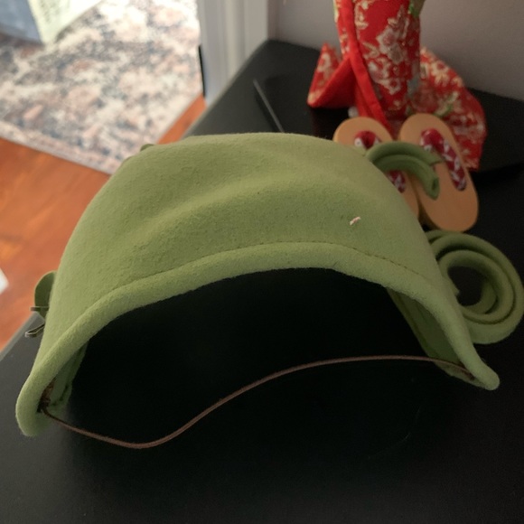 Vintage felt fascinator - Picture 2 of 2